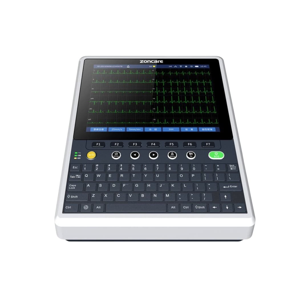 Handheld 12 Lead ECG Machine