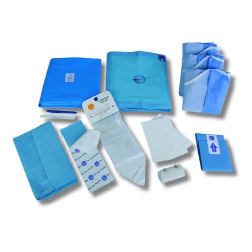 Disposable Sterile Arthroscopy Pack With Pouch