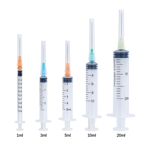 Needles and Syringes