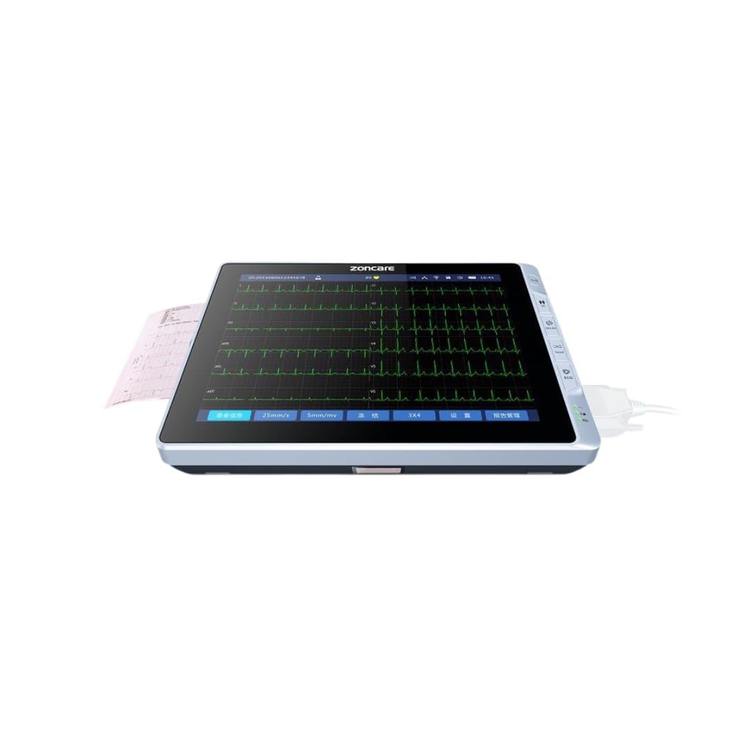 6 Channel 12 Lead ECG Machine